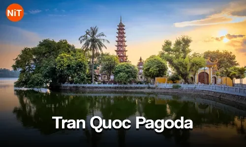 Tran Quoc Pagoda, Hanoi sightseeing view