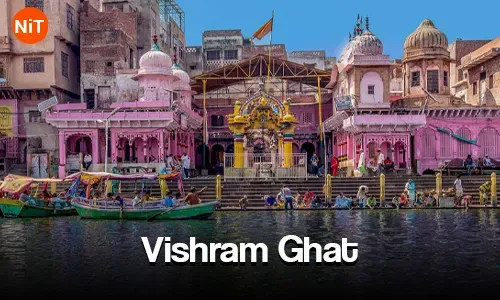Vishram Ghat along the Yamuna River in Mathura