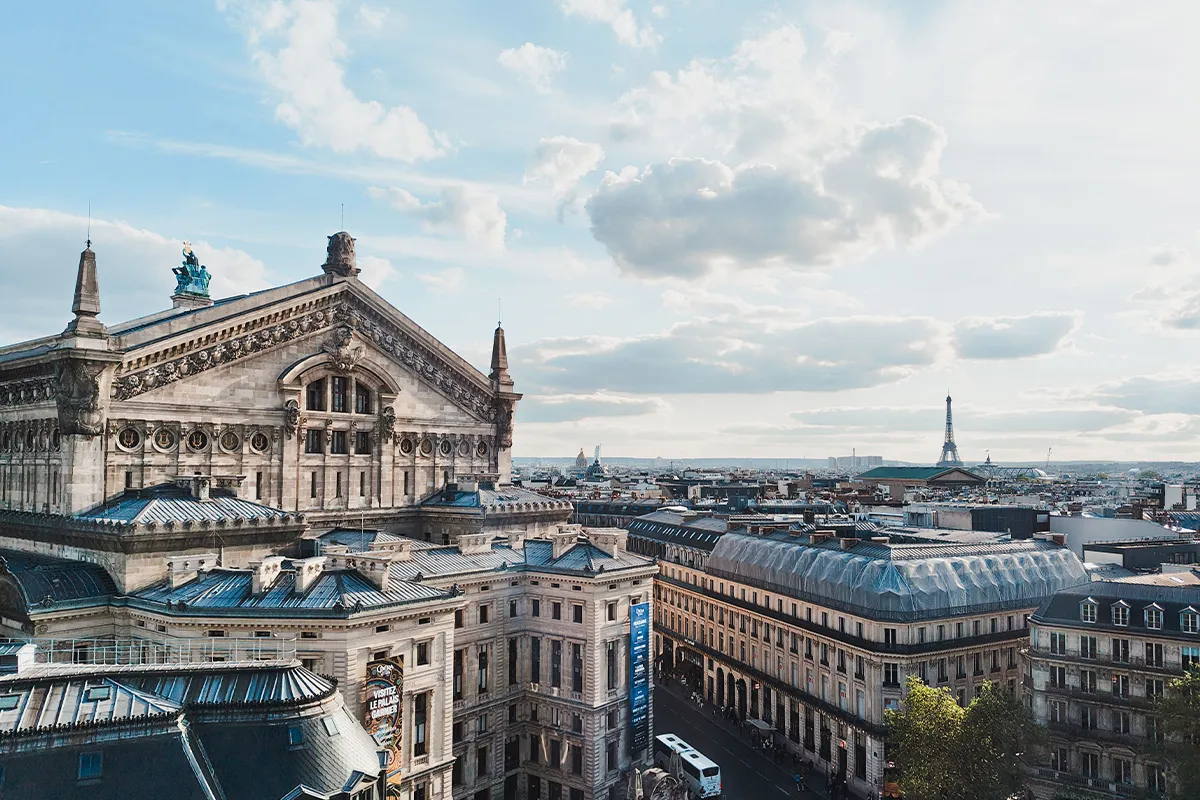 Eiffel Tower in Paris for France visa assistance