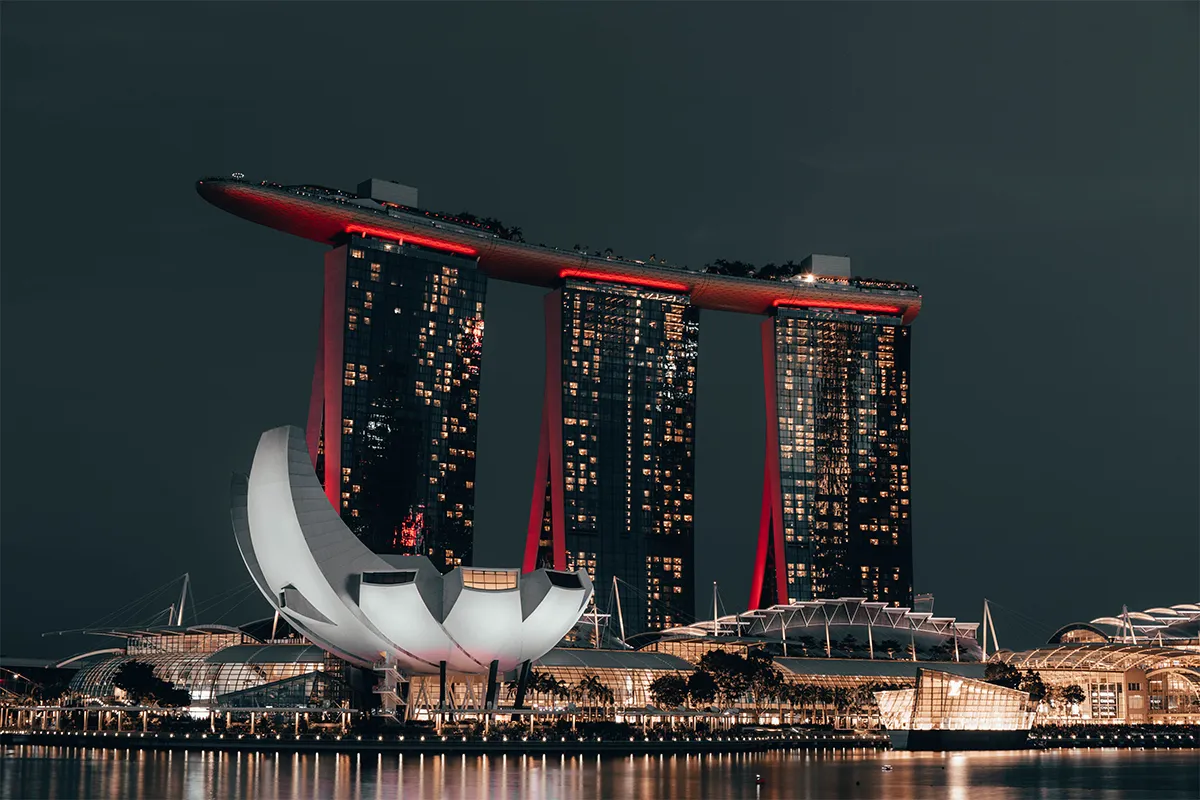Singapore city skyline for visa assistance