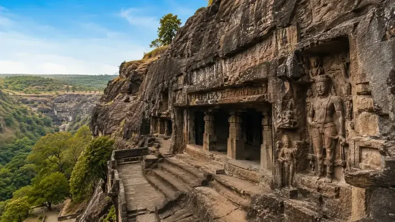 Ajanta and Ellora Caves Wonders of India