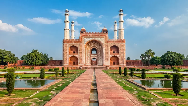 Akbar's Tomb, Agra