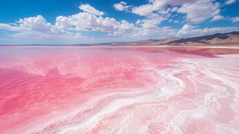 Naturally Beautiful Pink Lakes from Around the World