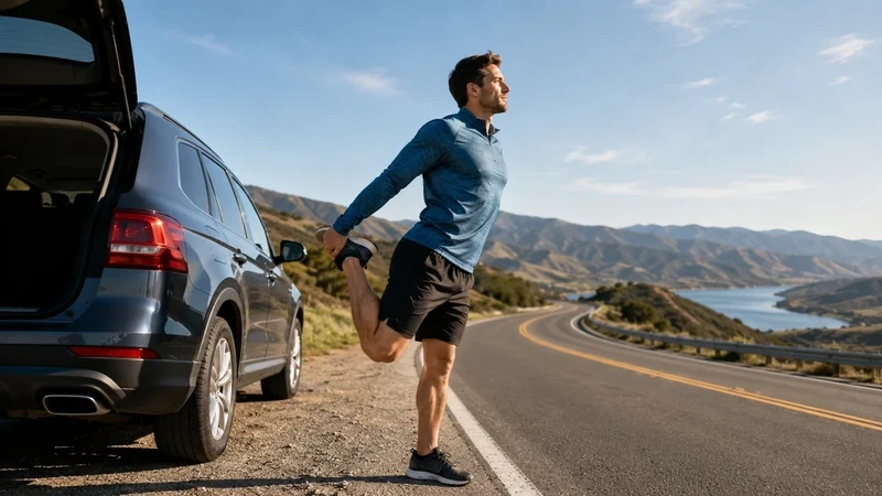 The Best Exercises for a Long Road Trip