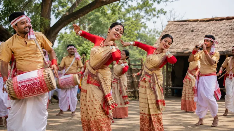 Culture of Assam – Folk Music, Arts and Crafts