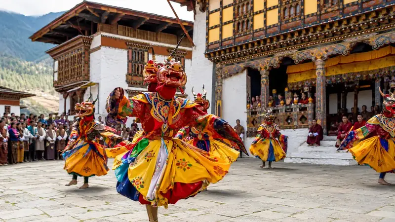 Culture of Bhutan - Festivals, Music and Dance Forms of Bhutanese