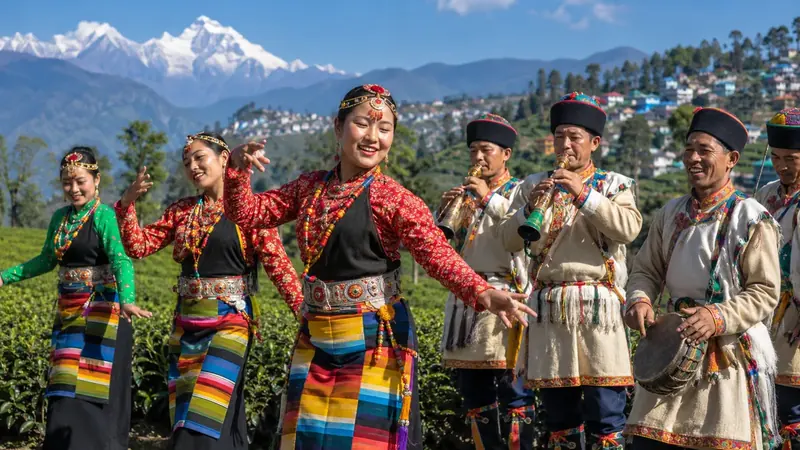 Culture of Darjeeling - Folk Dance, Festivals and People of Darjeeling