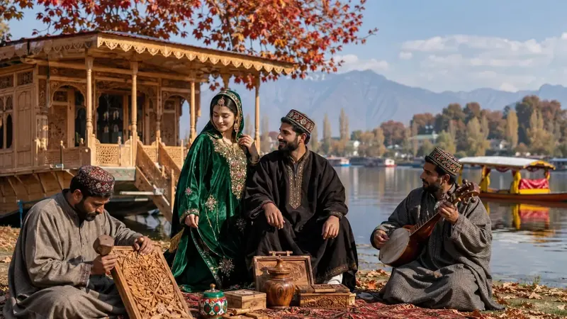 Culture of Kashmir – Traditional Clothes, and Folk Dance