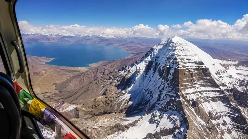 A Detailed Guide On Kailash Mansarovar Aerial Darshan