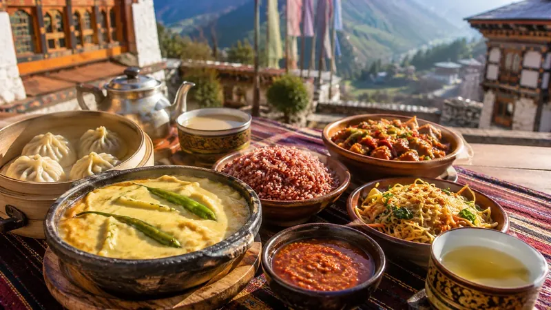 Must Taste Foods in Bhutan
