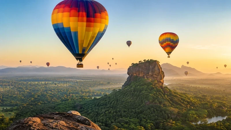 Hot Air Balloon Ride In Dambulla