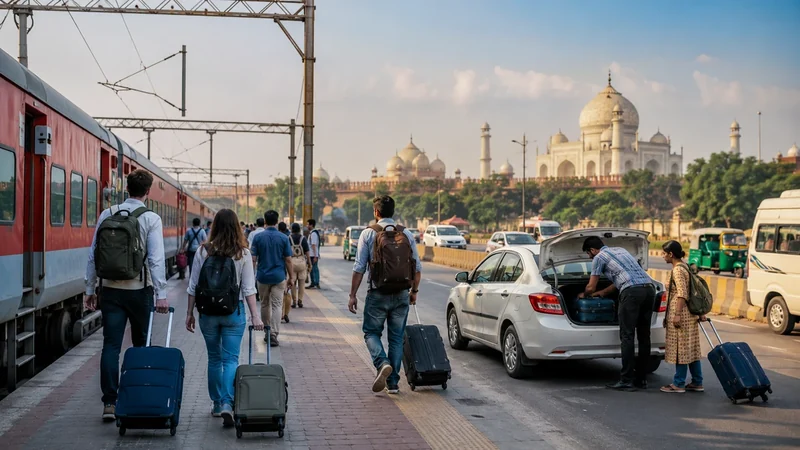 How To Reach Agra