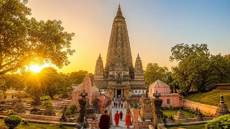 Mahabodhi Temple Complex at Bodh Gaya