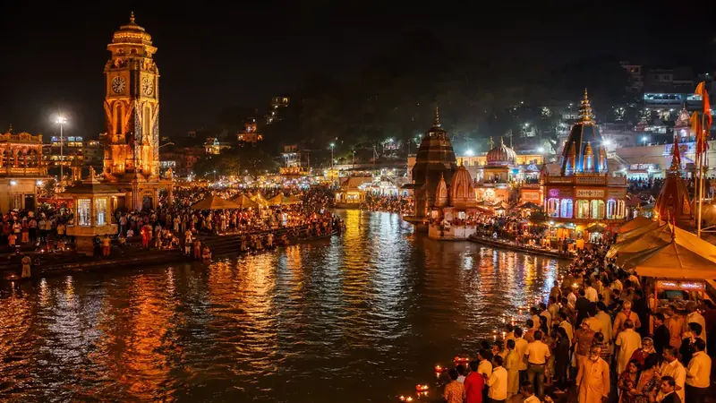 Nightlife in Haridwar