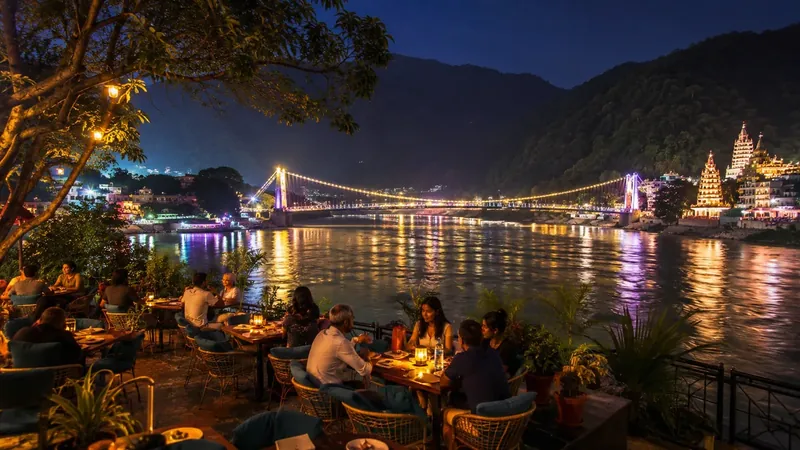 Nightlife in Rishikesh