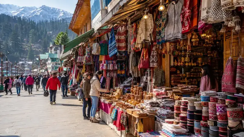 Shopping in Manali - Best Shopping Market in Manali