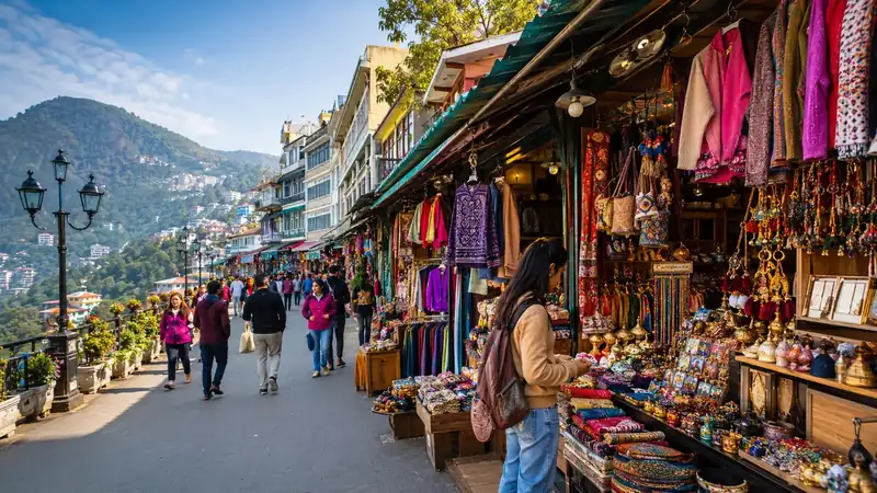 Shopping in Mussoorie