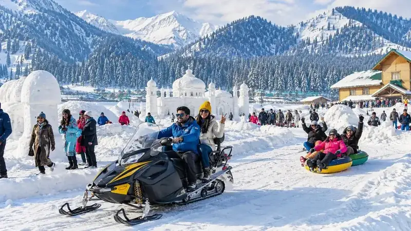 Experience the Magic of Kashmir: The Snow Festival in Gulmarg