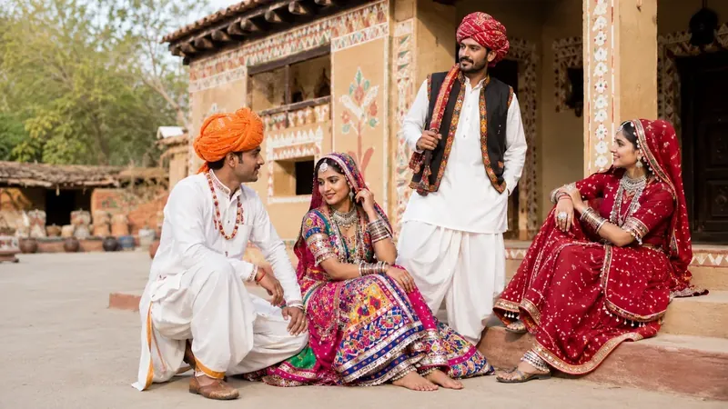 Traditional Dress of Madhya Pradesh for Women and Men