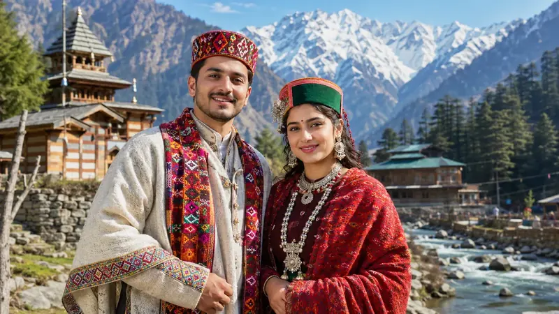 Traditional Dress of Manali - Costumes and Jewellery of Manali