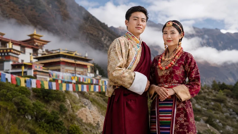 Traditional Dress of Sikkim for Women and Men