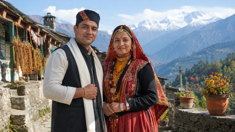 Traditional Dresses of Uttarakhand for Women and Men