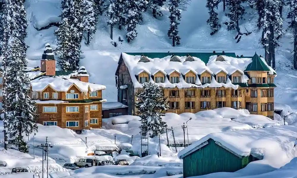 Gulmarg during Winter in Jammu Kashmir