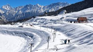 Auli during winter