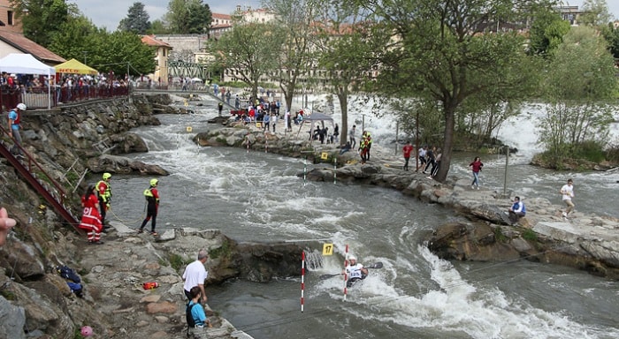 Dora Baltea River, Piedmont, Italy