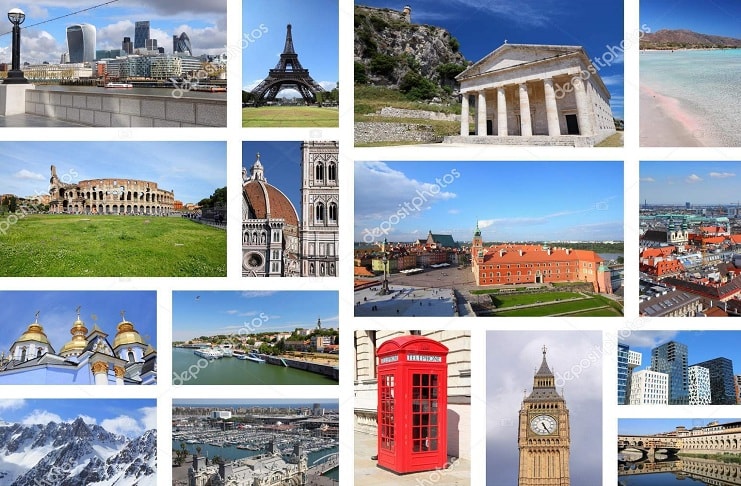 Landmarks in Europe