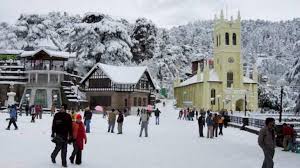 Shimla City after Snowfall