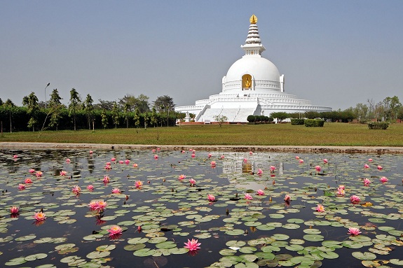 The World Peace Pagoda Lumbini