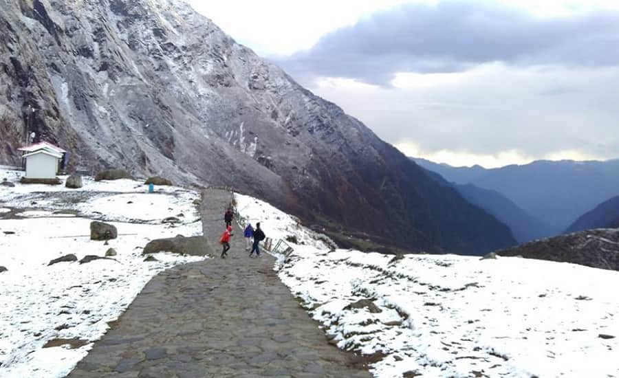 kedarnath trek route picture