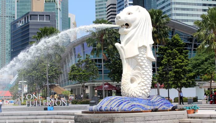 Merlion Statue