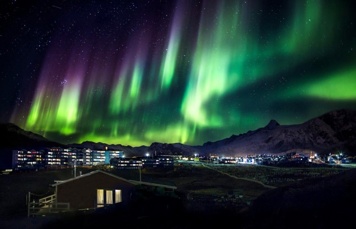 Kangerlussuaq Greenland Northern Lights