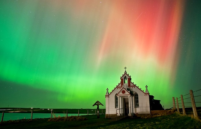 Orkney Scotland Northern Lights