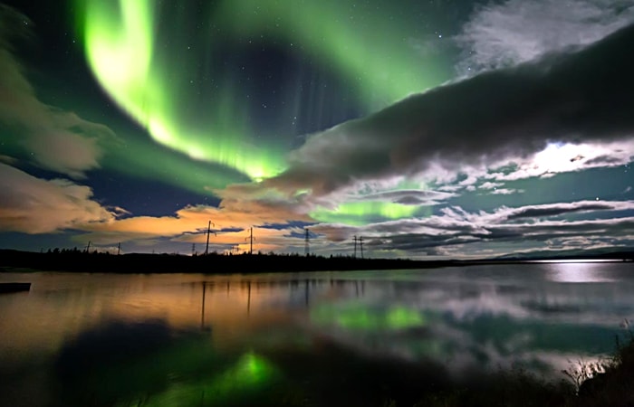 The Kola Peninsula Russia Northern Lights