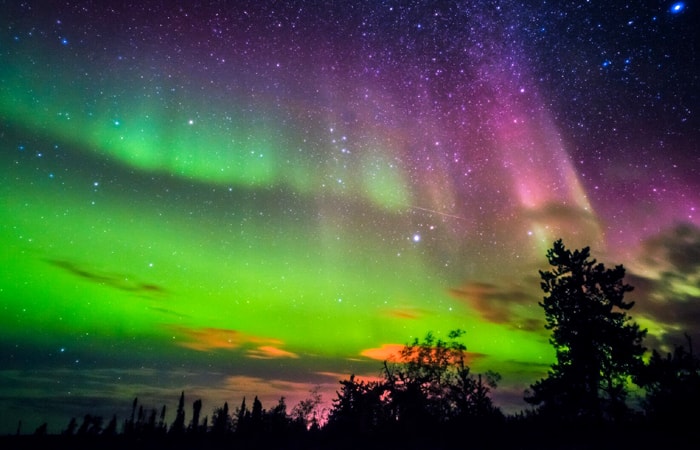 Yellowknife Canada Northern Lights