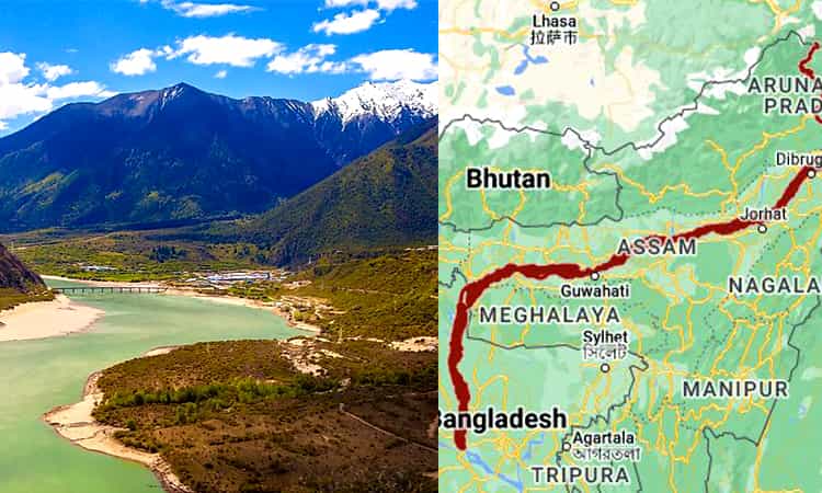Brahmaputra River - Longest Rivers in India