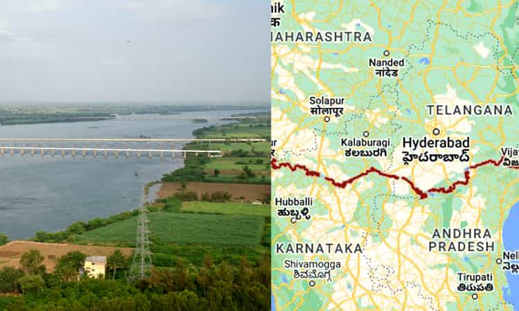 Krishna River - Longest Rivers in India