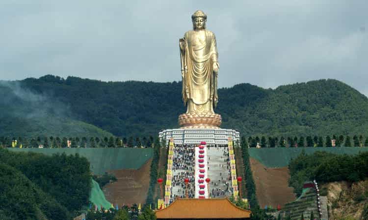 Spring Temple Buddha