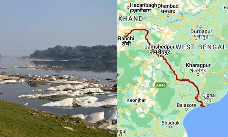 Subarnarekha River - Longest Rivers in India