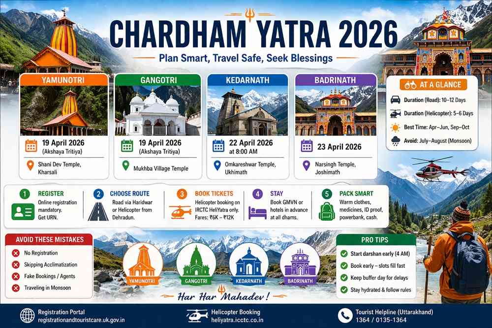 How to Plan Your Chardham Yatra Package