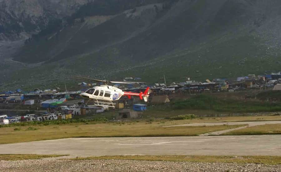 Amarnath Yatra by Helicopter