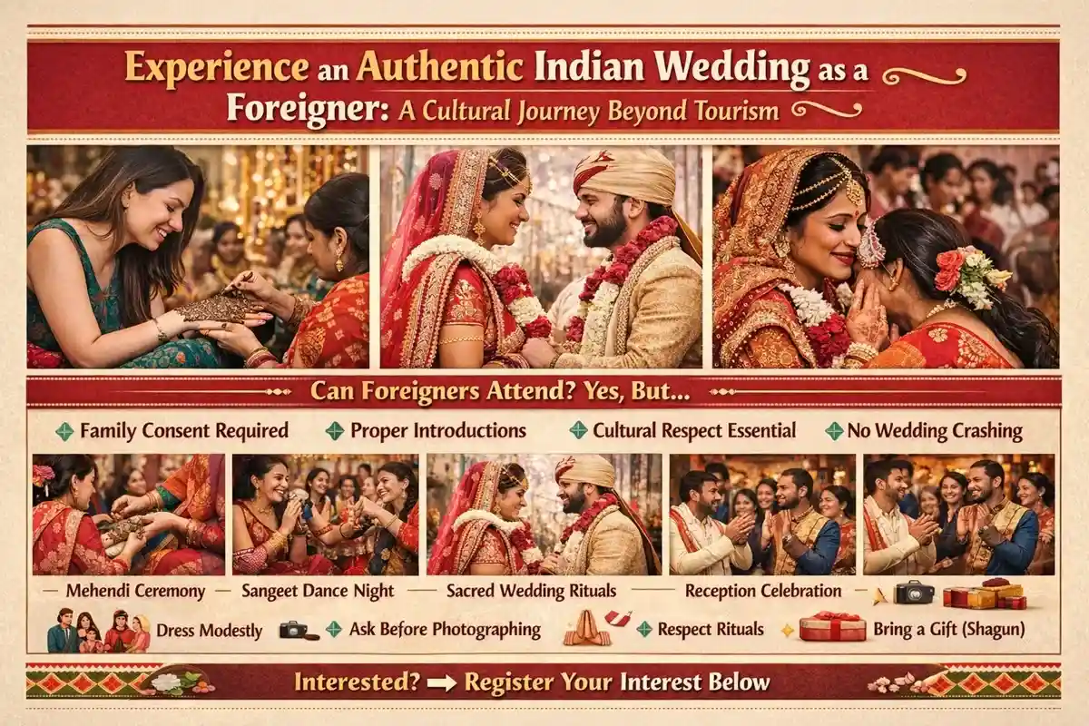 Experience an Authentic Indian Wedding as a Foreigner