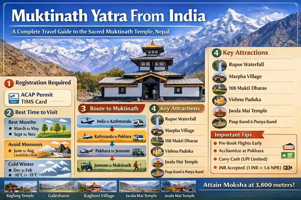 How to Plan Muktinath Yatra from India