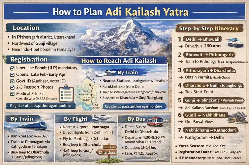 How to Plan Adi Kailash Yatra