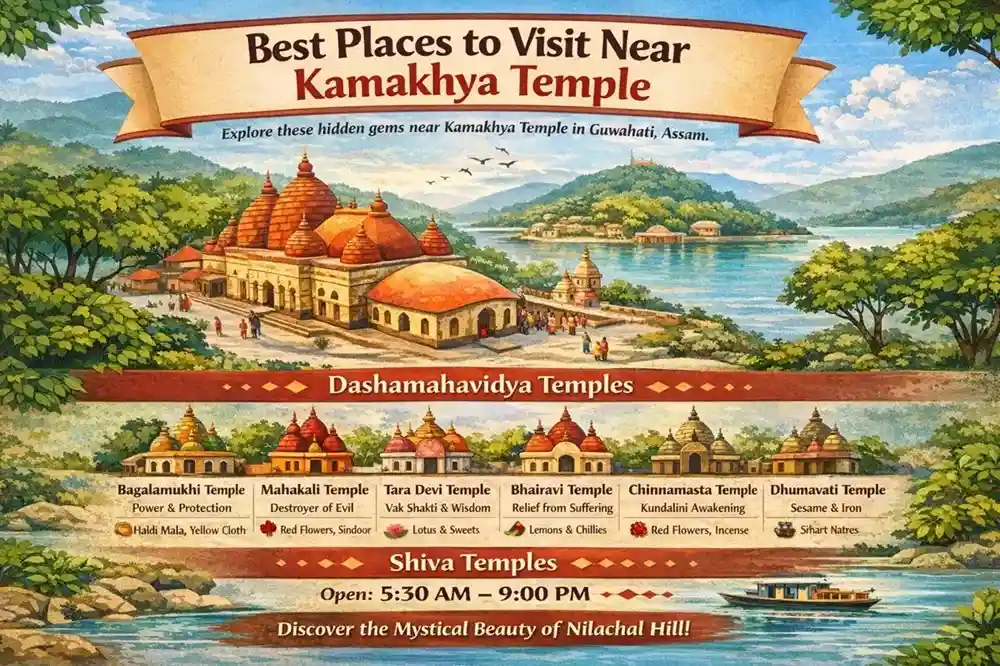 Best Places to Visit Near Kamakhya Temple