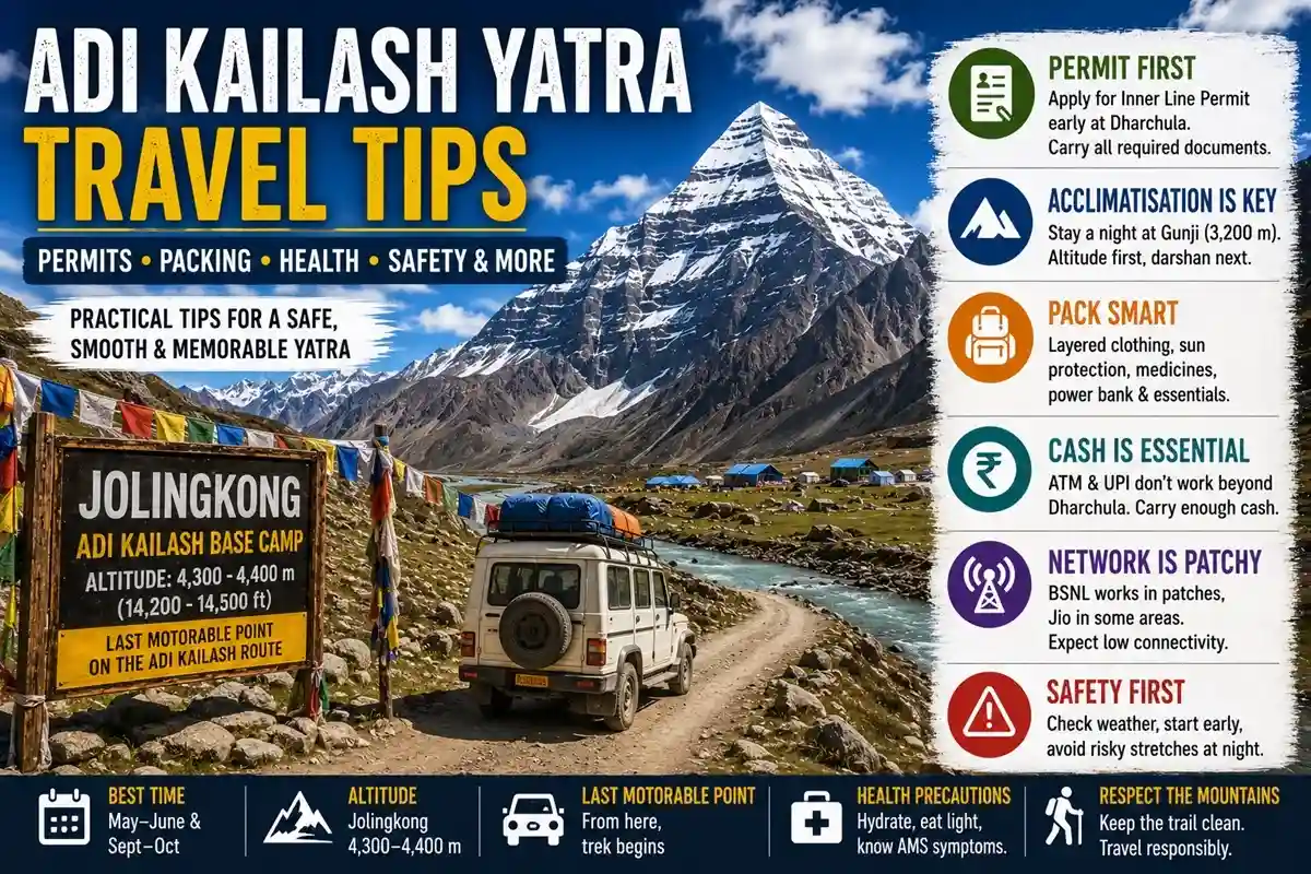 Adi Kailash Yatra Travel Tips