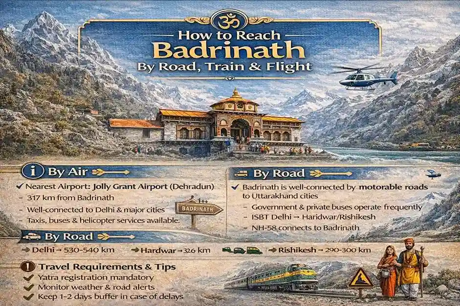 How to Reach Badrinath